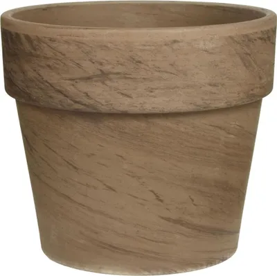 Produktbild von Pflanzkübel Calima basalt Ø 28 cm, mit Loch imprägniert