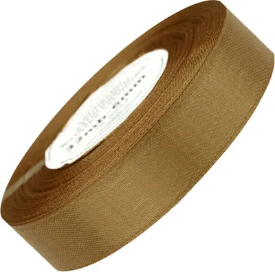 Image de Ruban de satin 25 mm - Cuivre - 32 mètres