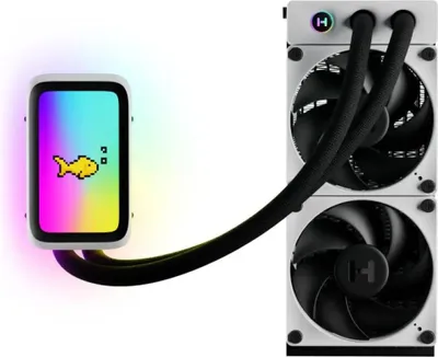 Zdjęcie produktu dla Chodnica procesora HYTE THICC Q60 z wywietlaczem LCD