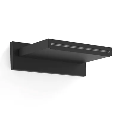 Produktbild von Schwallbrause Wasserfall in Schwarz Matt
