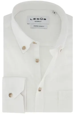 Produktbild von Hemd Ledub Modern Fit weiß Leinen