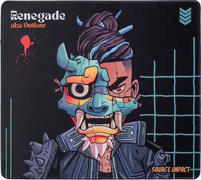 Zdjęcie produktu dla A4TECH BLOODY BP45 RENEGADE Midnight Mauspad (45/40/0.5)