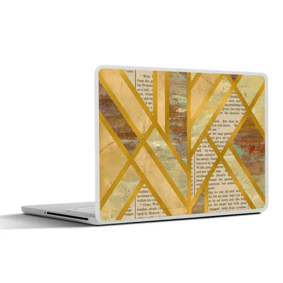 Produktbild von MuchoWow® Laptop Aufkleber Sticker Cover Vintage - Marmor - Design 30x21 cm - Sticker für Laptop - Selbstklebend