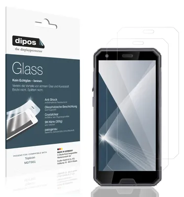 Image de 2x Protection ecrán pour Topicon MDT661 Verre souple Film Protecteur 9H dipos