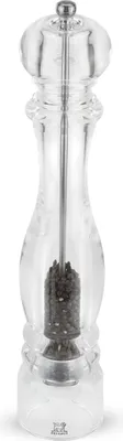 Produktbild von PEUGEOT Pfeffermühle NANCY 38cm Acryl Transparent Stahlmahlwerk Gewürzmühle