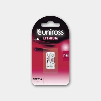 Productafbeelding van Uniross Lithium CR123A 3V