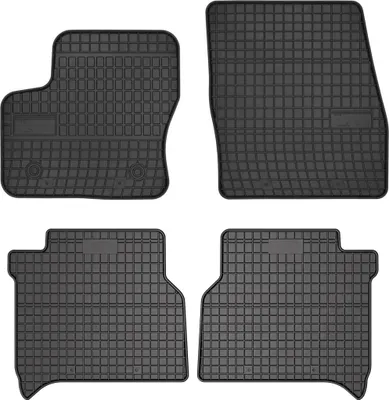 Immagine prodotto di Tappetini auto in gomma adatto per Ford Tourneo Connect (2013-2017, multispazio) neri, set 4 pz, con fissaggi