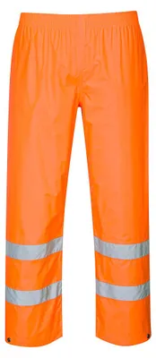 Image de Es1 Essential Hv Rain Trousers - Taille Xxl - Orange - Portwest