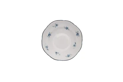 Zdjęcie produktu dla Thun 1794 Miska na kompot, 13 cm, czeska porcelana, Bernadotte, niebieskie róże, Thun