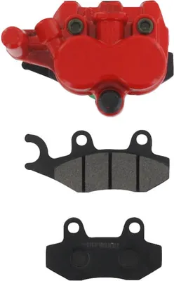 Produktbild von Bremssattel rot vorn links Doppelkolben 2090204-9-R