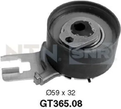 Produktbild von SNR GT365.08 Spannrolle Zahnriemen Ø59mm für VOLVO V70 II (285) XC60 (156) V50 (545) XC90 I (275) V70 III (135)