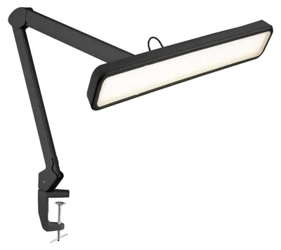 Productafbeelding van LED Taaklamp met Klem, 30W, CCT, Zwart
