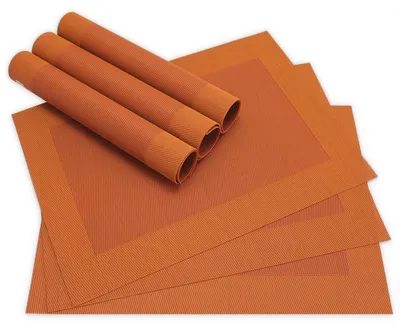 Produktbild von Tischsets BORDA 6er Set Orange als Tischuntersetzer