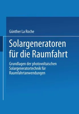 Obrázek produktu pro Solargeneratoren für die Raumfahrt