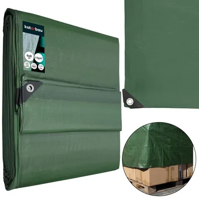 Immagine prodotto di KOTARBAU® Telo Impermeabile Esterno Polietilene 6x8 m Verde Oliva 110 g/m² Telo Sotto Piscina Fuori Terra Telo Impermeabile, productTiles.product.images.aiGenerated