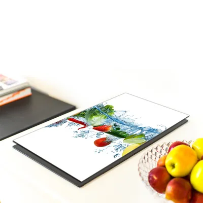 Produktbild von Schneidebrett aus Glas 40x52 Obst