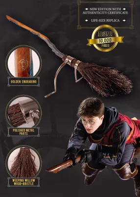Produktbild von Harry Potter Replik 1/1 Feuerblitz Flugbesen 2022 Edition