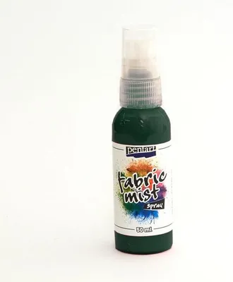 Produktbild von Pentart Fabric Mist Textilfarbe Spray 50 ml - Kieferngrün