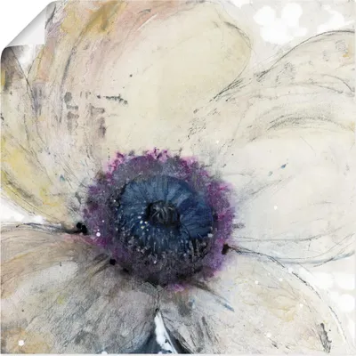 Produktbild von ARTland Poster Blumenfluss II Größe: 70x70 cm