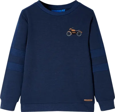 Produktbild von "im Sonderangebot"Kinder-Sweatshirt - Modernes und langlebige - Marineblau Melange 104 Promotion671594 - Arbeitshosen