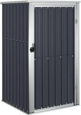 Produktbild von vidaXL Gerätehaus Anthrazit 88x89x161 cm Verzinkter Stahl