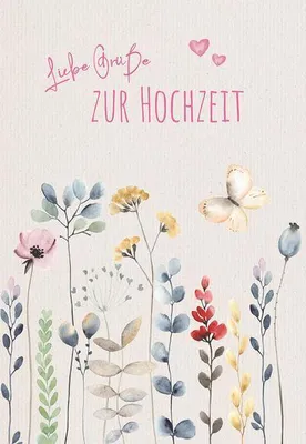 Produktbild von Liebe Grüße zur Hochzeit