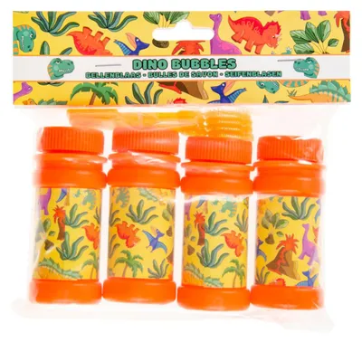 Produktbild von Seifenblasen-Dinosaurier, 4 x 50 ml