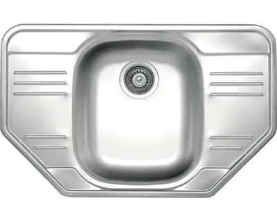 Obrázek produktu pro Nerezový dřez ALVEUS Allux 30 Natur 780x490x0,8 mm 1039566