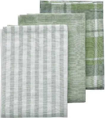 Immagine prodotto di KELA Geschirrtuch Pasado olivgrün 65x45cm 3er Satz
