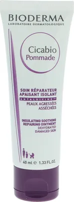 Produktbild von Bioderma Cicabio Pommade, Creme, Unisex, Reparatur, Beruhigend, trockene Haut, 40 ml, Tube