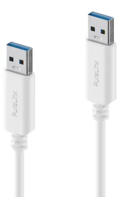 Obrázek produktu pro PureLink IS2410-010, 1 m, USB A, USB A, USB 3.2 Gen 2 (3.1 Gen 2), 10 Gbit/s, Bílá