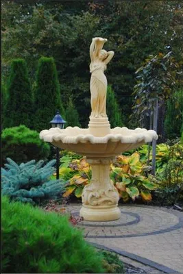 Produktbild von Zierbrunnen Springbrunnen Brunnen Garten Dekoration Fontaine Teich ELENA NOEMI
