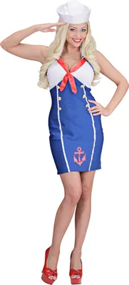 Produktbild von SEEFRAU (Kleid, Hut) GRÖSSE S