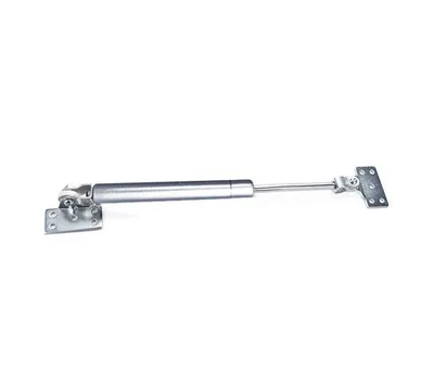 Produktbild von Universelle Gasfeder mit Halterungen (200N/20kg, 258 mm, Silber)