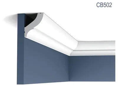 Produktbild von Orac Decor CB502N BASIXX Zierprofil Zierleiste Stuck-Eck-Wand-Decken-Leiste | 2 m