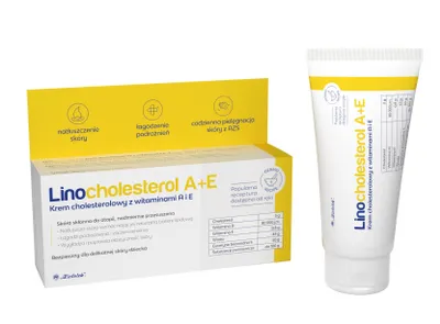 Zdjęcie produktu dla Linocholesterol A+E Krem cholesterolowy z witaminami A E 50g