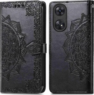 Image de imoshion Bibliothèque Mandala pour l'Oppo Reno 8 T (4G) - Noir