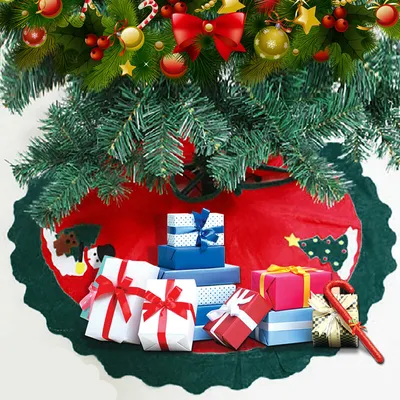 Produktbild von Melario Weihnachtsbaumdecke Christbaumdecke Tannenbaumdecke Weihnachten Deko Decke Matte