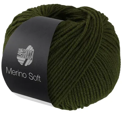 Produktbild von Lana Grossa - Merino Soft 0016 moosgrün