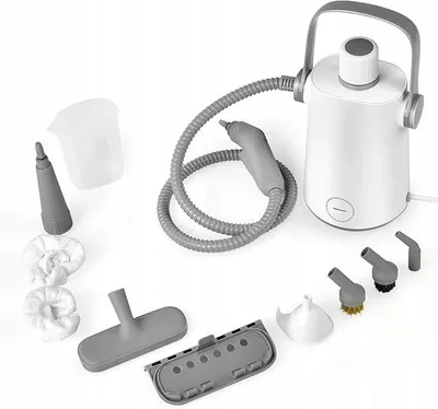 Zdjęcie produktu dla Ręczna Myjka Parowa 1000W, Czas Nagrzewania 3Min, Zbiornik 300Ml