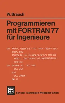 Obrázek produktu pro Programmieren mit FORTRAN 77 für Ingenieure