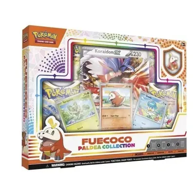 Obrázek produktu pro Sada karet Pokémon TCG: Paldea Pin Box Fuecoco