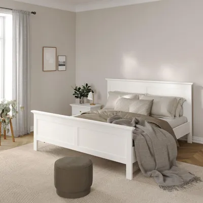 Image de Lit double - Blanc