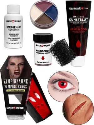 Produktbild von Halloween Make-up Set Komplett