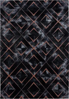 Produktbild von Kurzflor Teppich NAXOS Bronze 140 x 200 cm