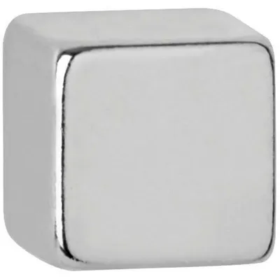 Immagine prodotto di MAUL Cubetti magnetici 10 pezzi 1,6 kg Acciaio Metallo Neodimio 0,7 x 0,7 x 0,7 cm argento