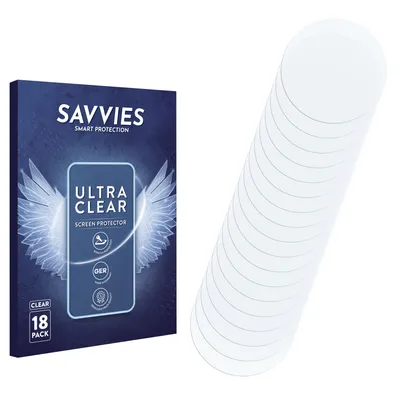 Produktbild von 18x Für Casio Uni MQ-24 Schutzfolie Savvies Displayschutz Display Schutz Folie Klar Transparent