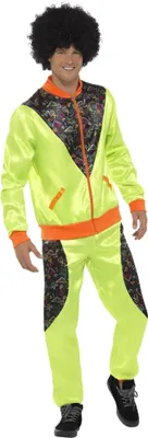Immagine prodotto di Smiffys - Costume da uomo "anni '80" SM2225 (L) (verde neon)