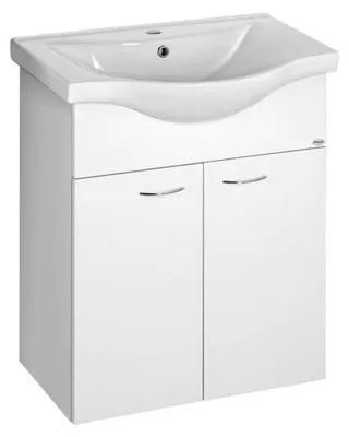 Produktbild von Aqualine KERAMIA FRESH Unterschrank 60,6x74x34cm, weiß