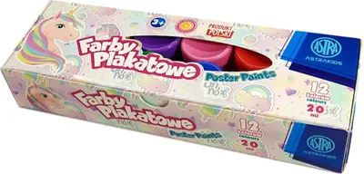 Obrázek produktu pro Plaktov barvy Unicorn 12 barev 20 ml Astra